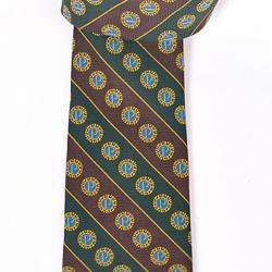 SALE: Members' Tie Style 2 - Green and Brown