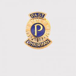 Past Chairman Lapel Badge - Gold