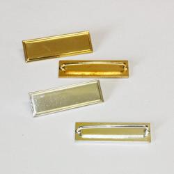 Probus Collaret Name Badge Gold  Silver Slide Bar