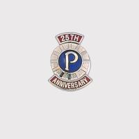 25th Anniversary Lapel Badge