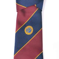 Members' Tie Style 1 - Navy and Maroon