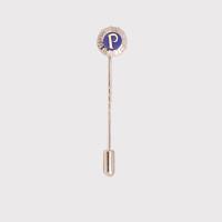 STD 'P' Pin Badge 10mm - Silver