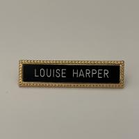 Probus Members Name Badge Brooch Back