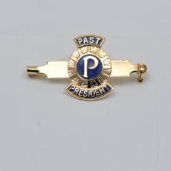 Past President Lapel Badge Gold