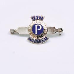 Past President Lapel Badge Silver